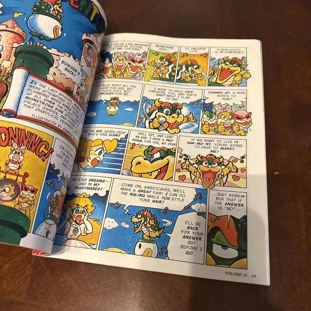 Nintendo Power Volume 33 Feb 1992‎ Tmnt III 3 Magazine w/ Poster